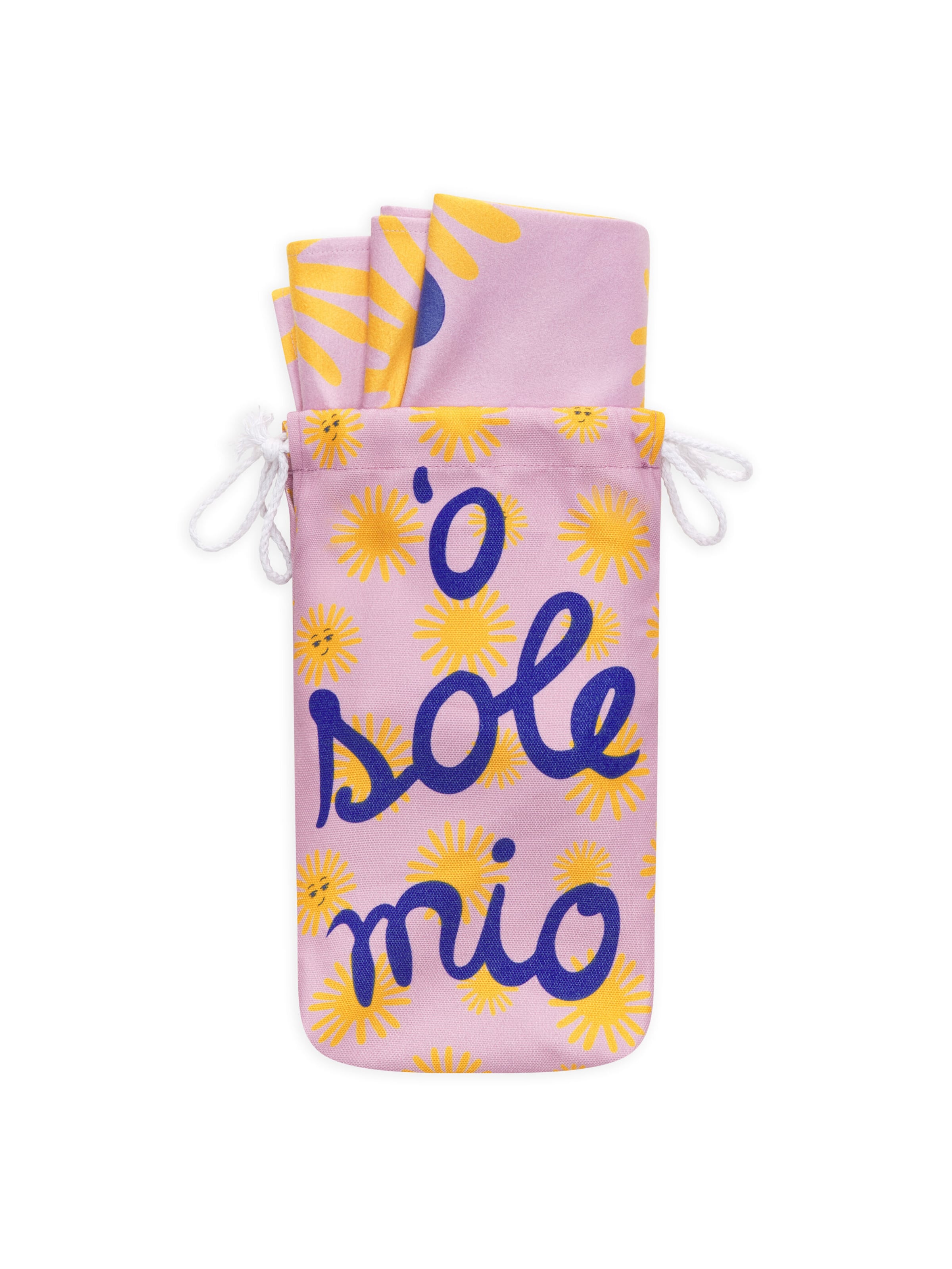 CODELLO Strandlaken 'o sole mio' in Lila