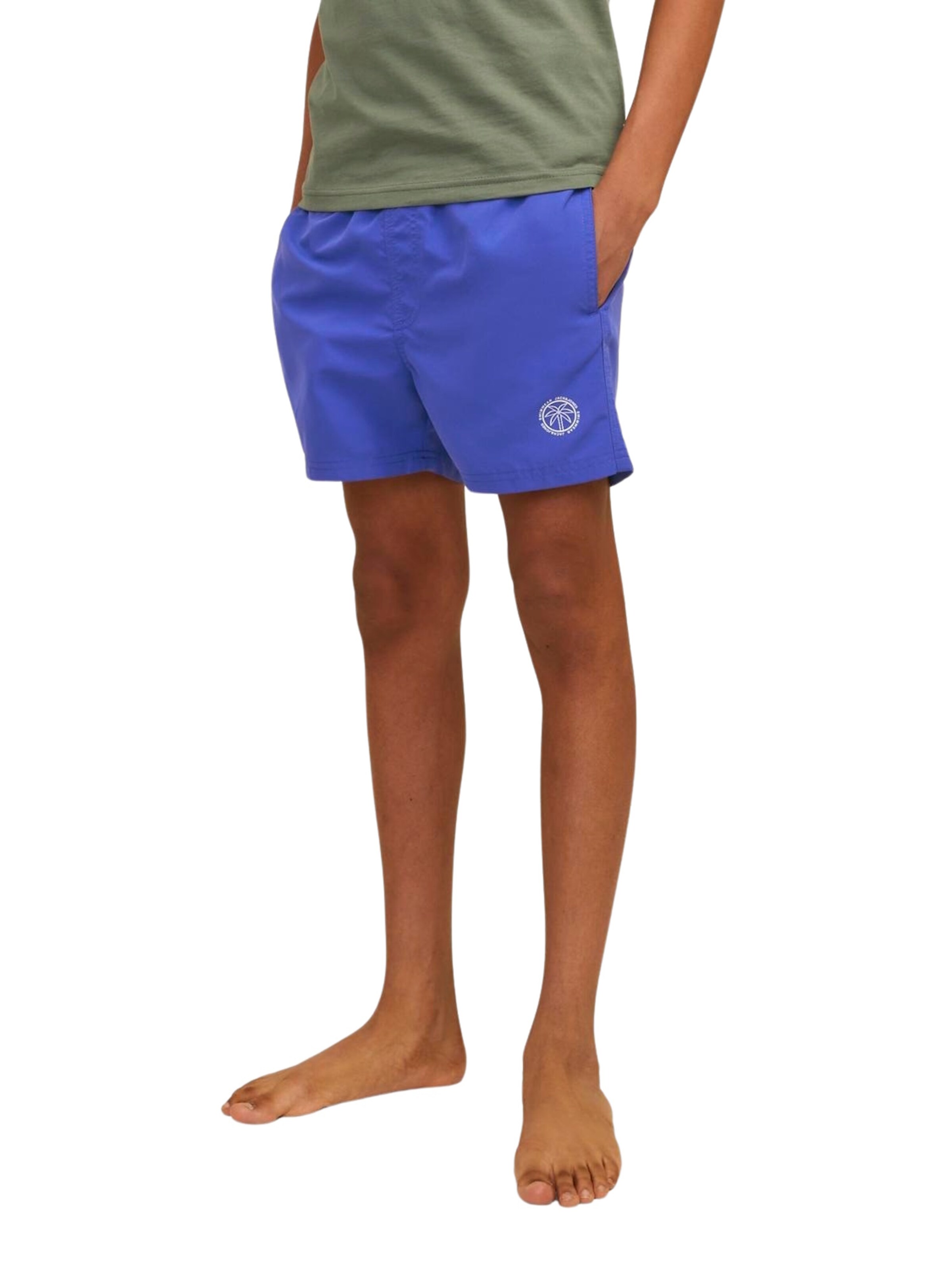 Pantaloncini da bagno 'JPSTFiji' di Jack & Jones Junior in blu: frontale