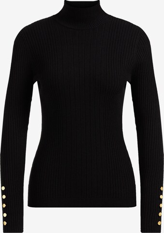 WE Fashion Sweater in Black: front