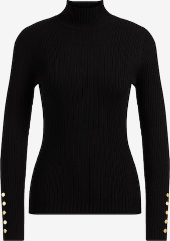 Pull-over WE Fashion en noir : devant