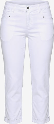 LAURASØN Regular Jeans in White: front
