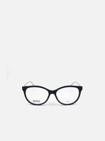 HUGO BOSS - Gafas de sol 'Hugo Boss BOSS 0894 Blue gold 53/16/140 WOMAN Eyewear Frame' en azul