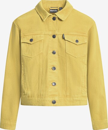 BENCH Between-Season Jacket in Yellow: front