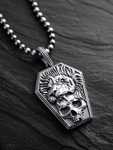 REYTEL Anhänger 'MEMENTO MORI' in Silber