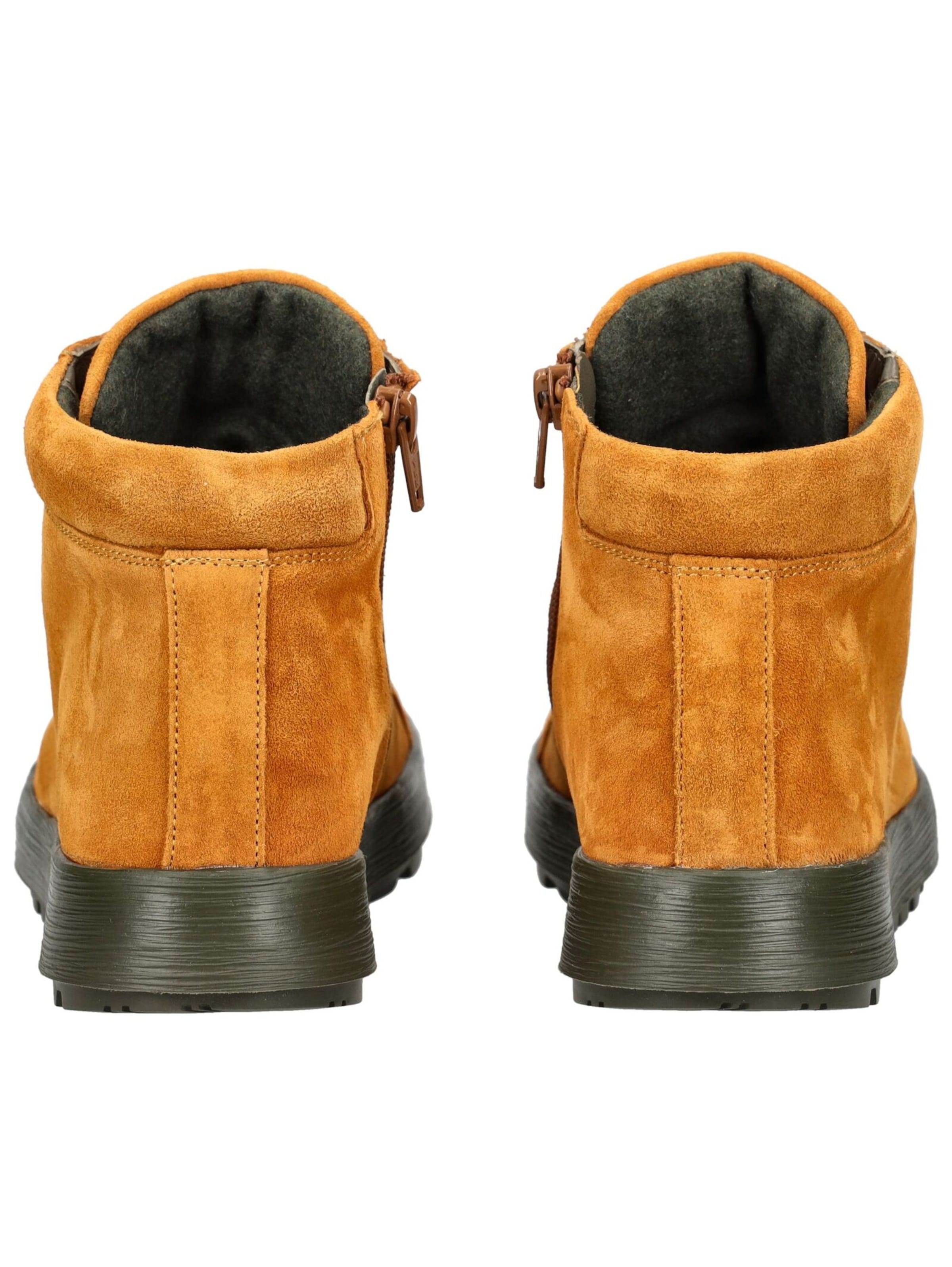 THINK! Lace-Up Ankle Boots in Brown