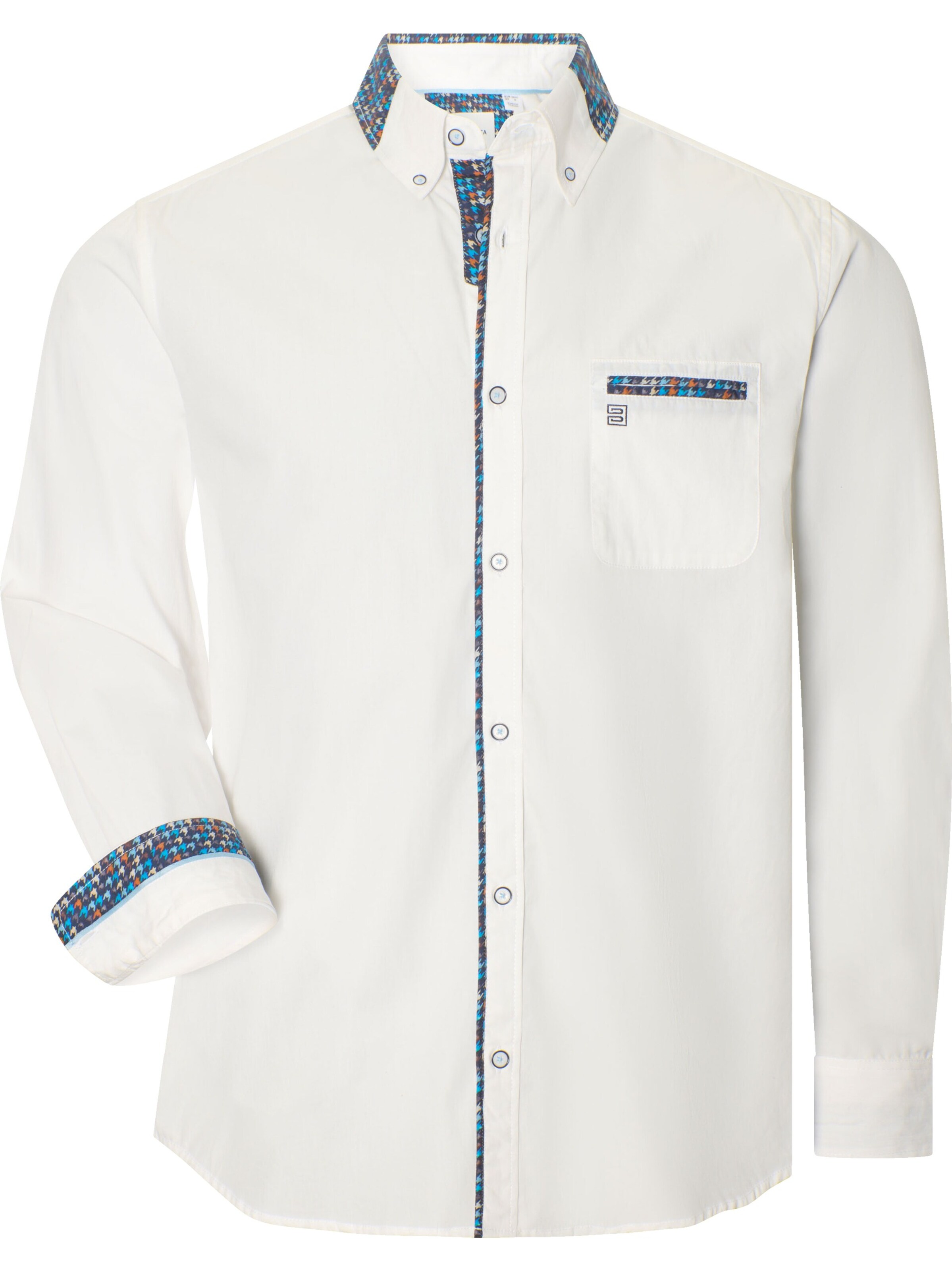 BABISTA Regular fit Button Up Shirt 'Matias' in Blue