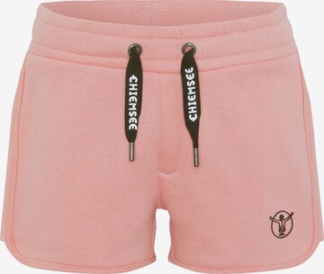 CHIEMSEE Regular Pants in Pink: front