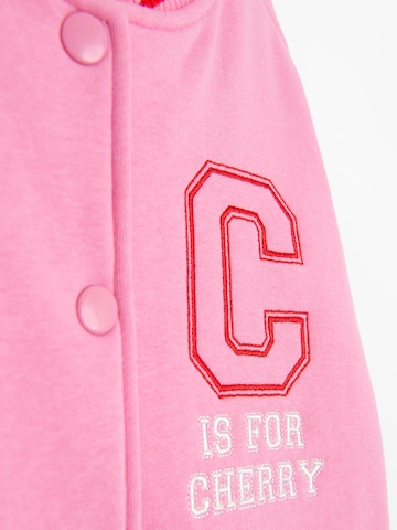 Cool Club Sweat jacket in Pink
