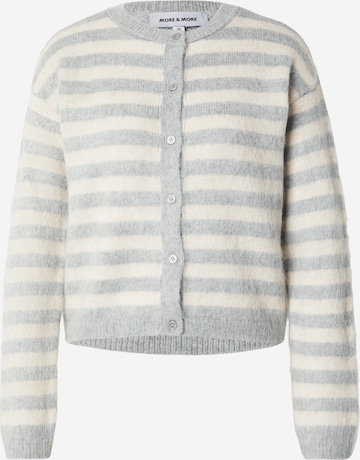 MORE & MORE Neuletakki värissä harmaa: etupuoli