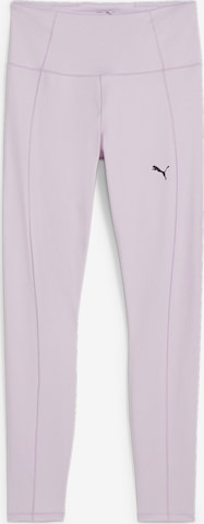 PUMA Skinny Workout Pants in Purple: front