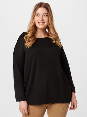 ONLY Curve Shirt 'ELCOS' in Schwarz: predná strana