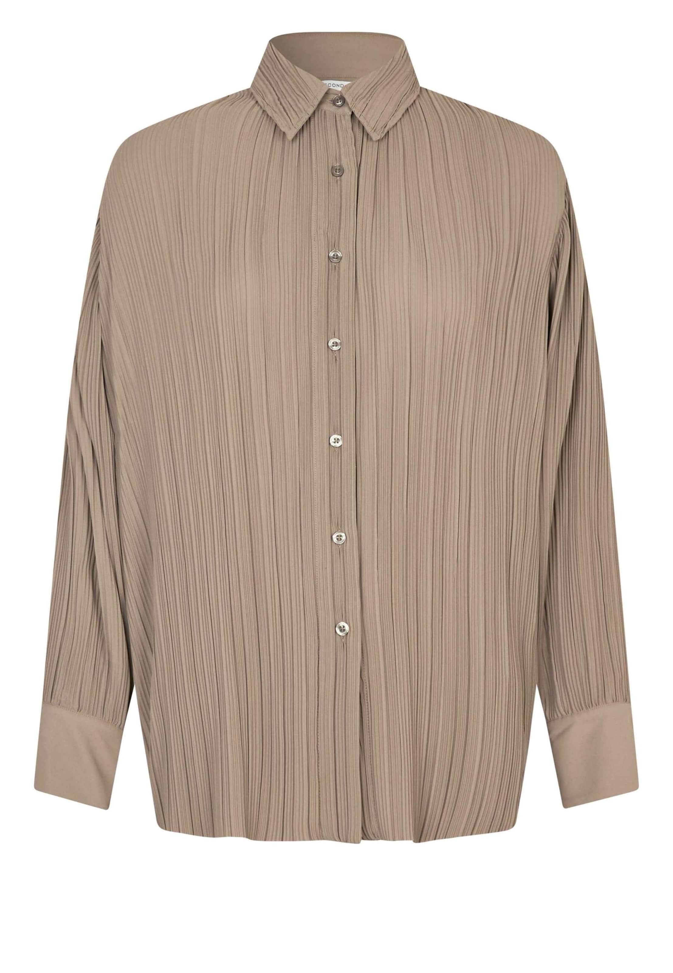 SECOND FEMALE Blouse 'Tracy' in Brown: front