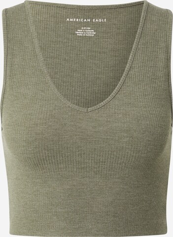 American Eagle Top in Green: front