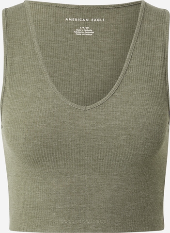 American Eagle - Top em verde: frente