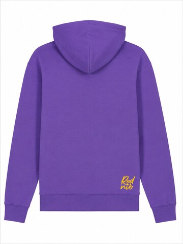 Rednib Sweatshirt 'Hood Stitch' in Purple