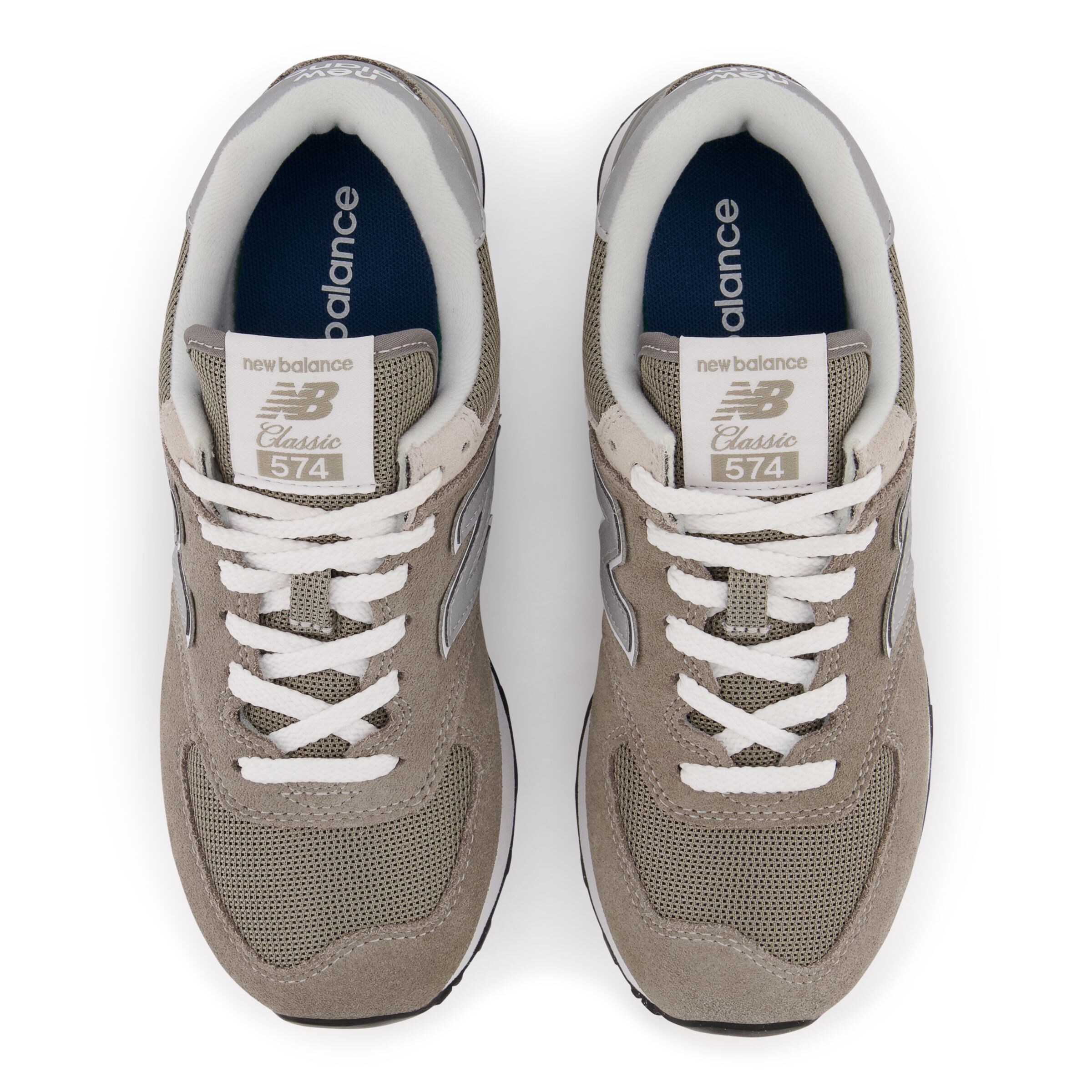 Sneaker bassa '574' di new balance in grigio