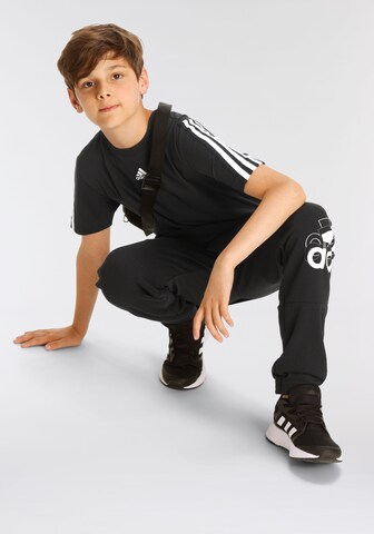 ADIDAS SPORTSWEAR - Camisa funcionais 'Future Icons 3-Stripes' em preto