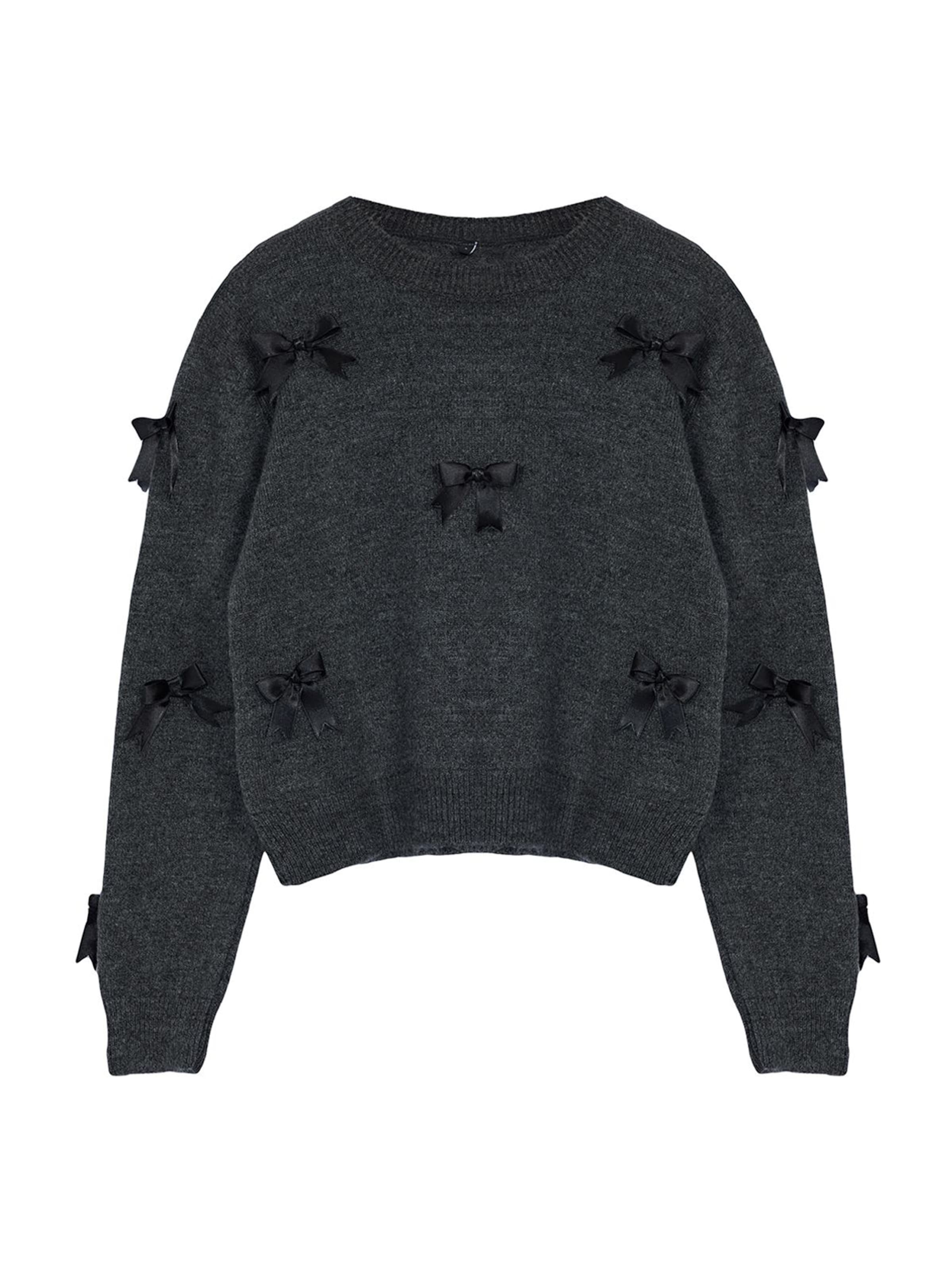 Pull-over Trendyol en gris : devant