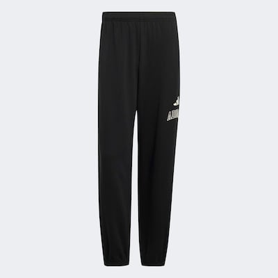 ADIDAS SPORTSWEAR Workout Pants in S/Regular in Black / White, Item view