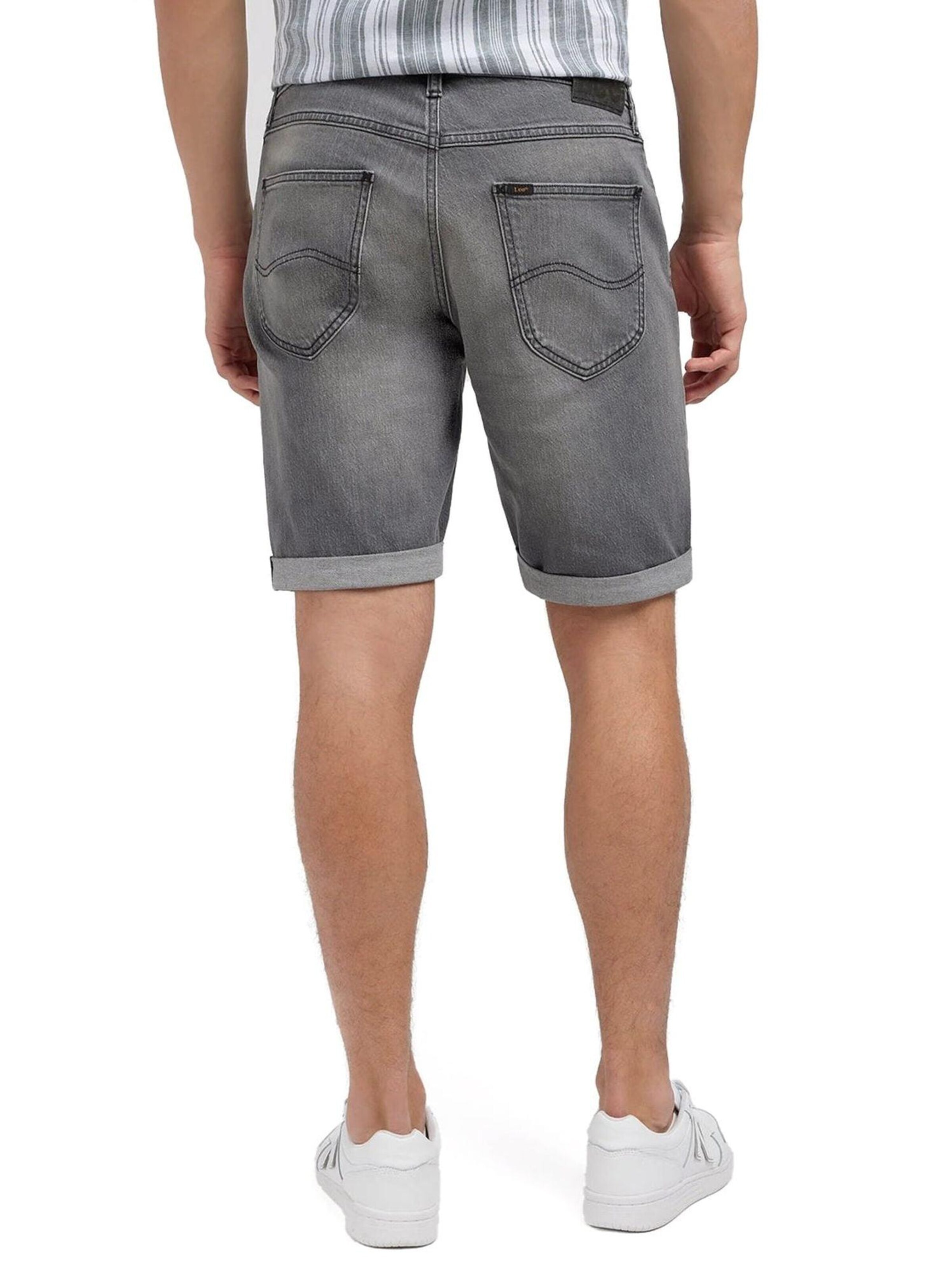 regular Jeans '5 POCKET SHORTS' di Lee in grigio
