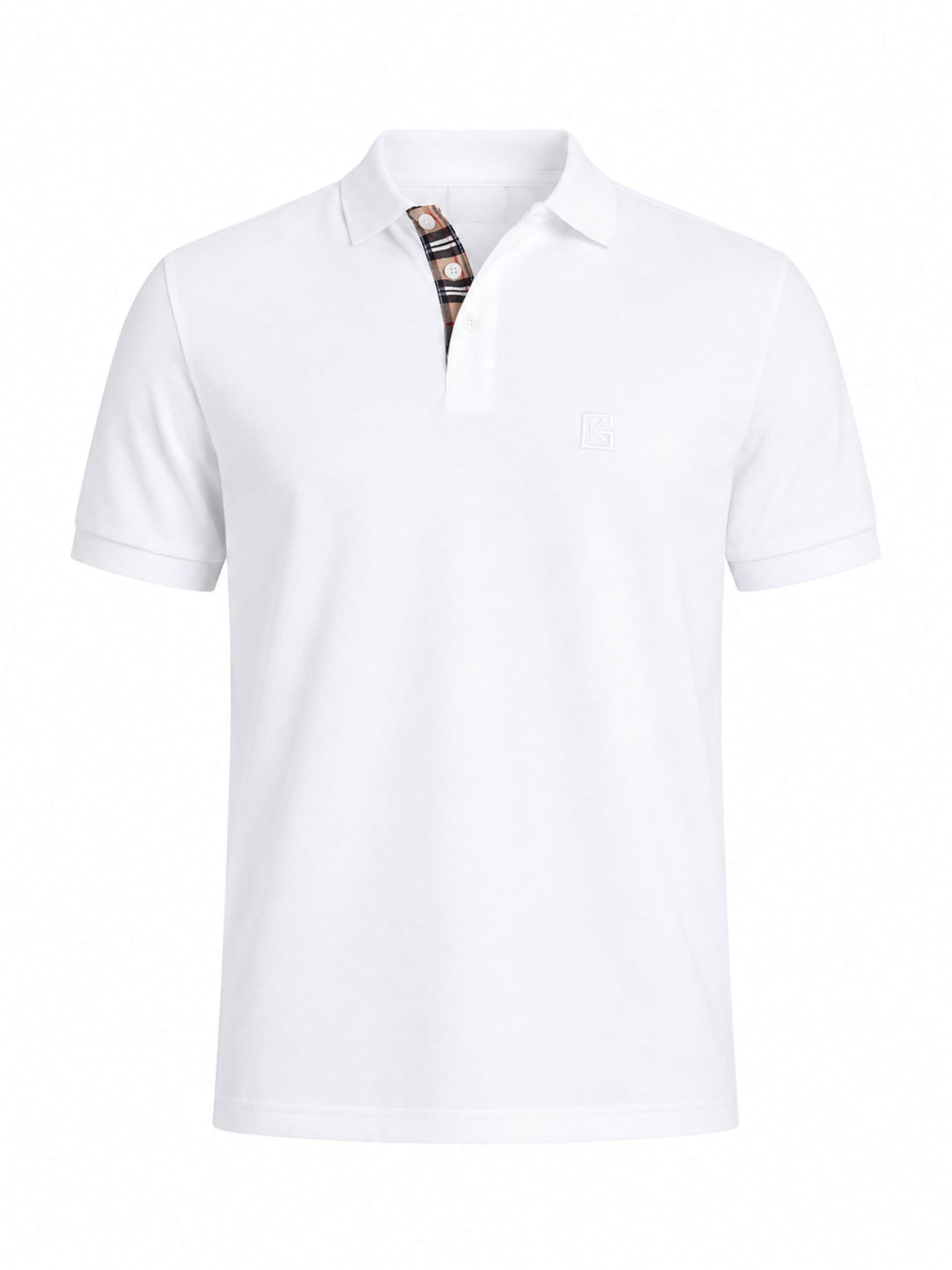 T-Shirt Gianni Kavanagh en blanc : devant