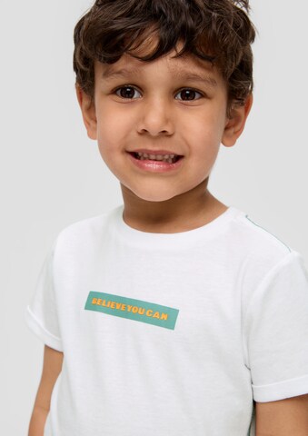 T-Shirt s.Oliver en blanc