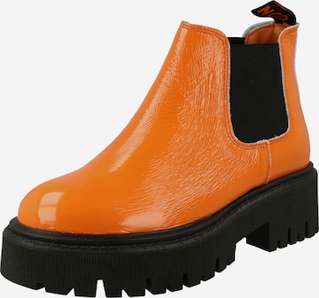 Bianco Chelsea boots 'Garbi' i orange: framsida