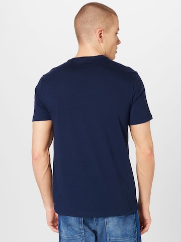 GAP Regular Fit T-Shirt in Blau