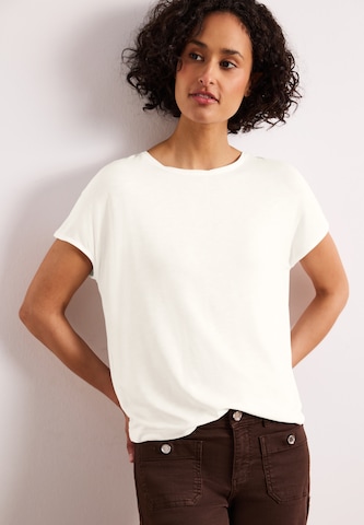STREET ONE Shirt in Weiß: Vorderseite
