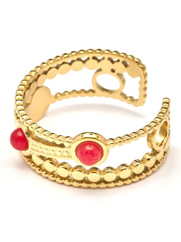 Luxenter - Anillo 'FATIN' en amarillo