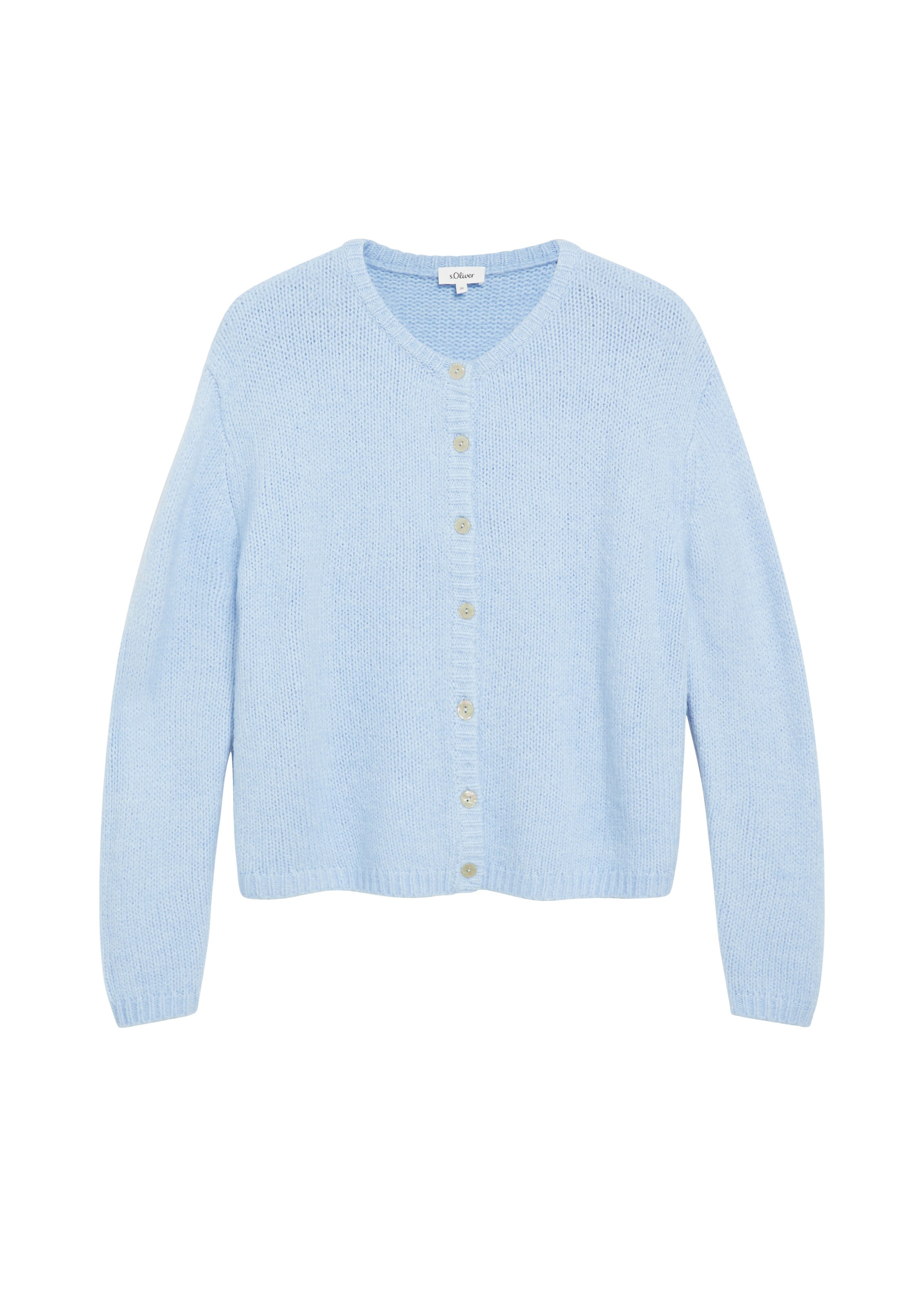 s.Oliver Knit cardigan in XXS in Light blue, Item view