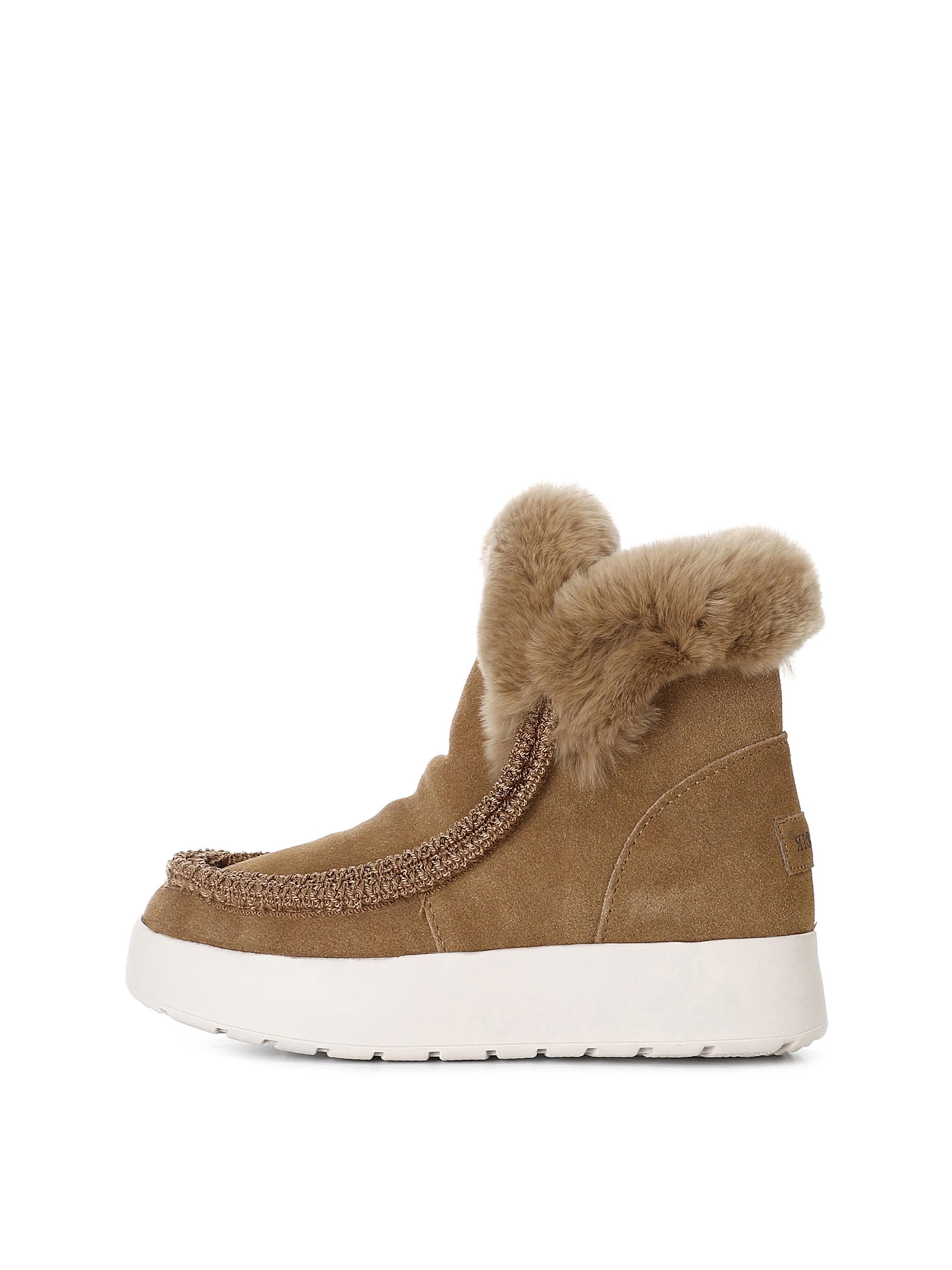 Bottines CAFè NOIR en marron : devant