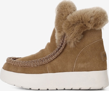 Bottines CAFè NOIR en marron : devant