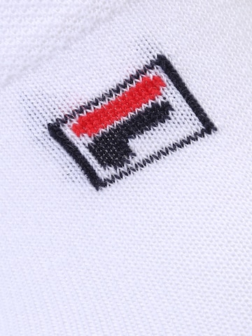 FILA Къси чорапи в бяло