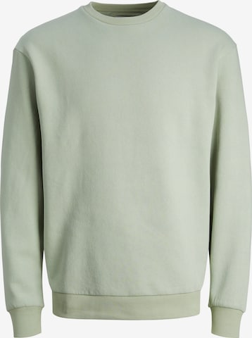 Sweat-shirt 'JJEBradley' JACK & JONES en vert : devant