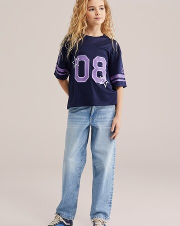 WE Fashion Paita värissä sininen