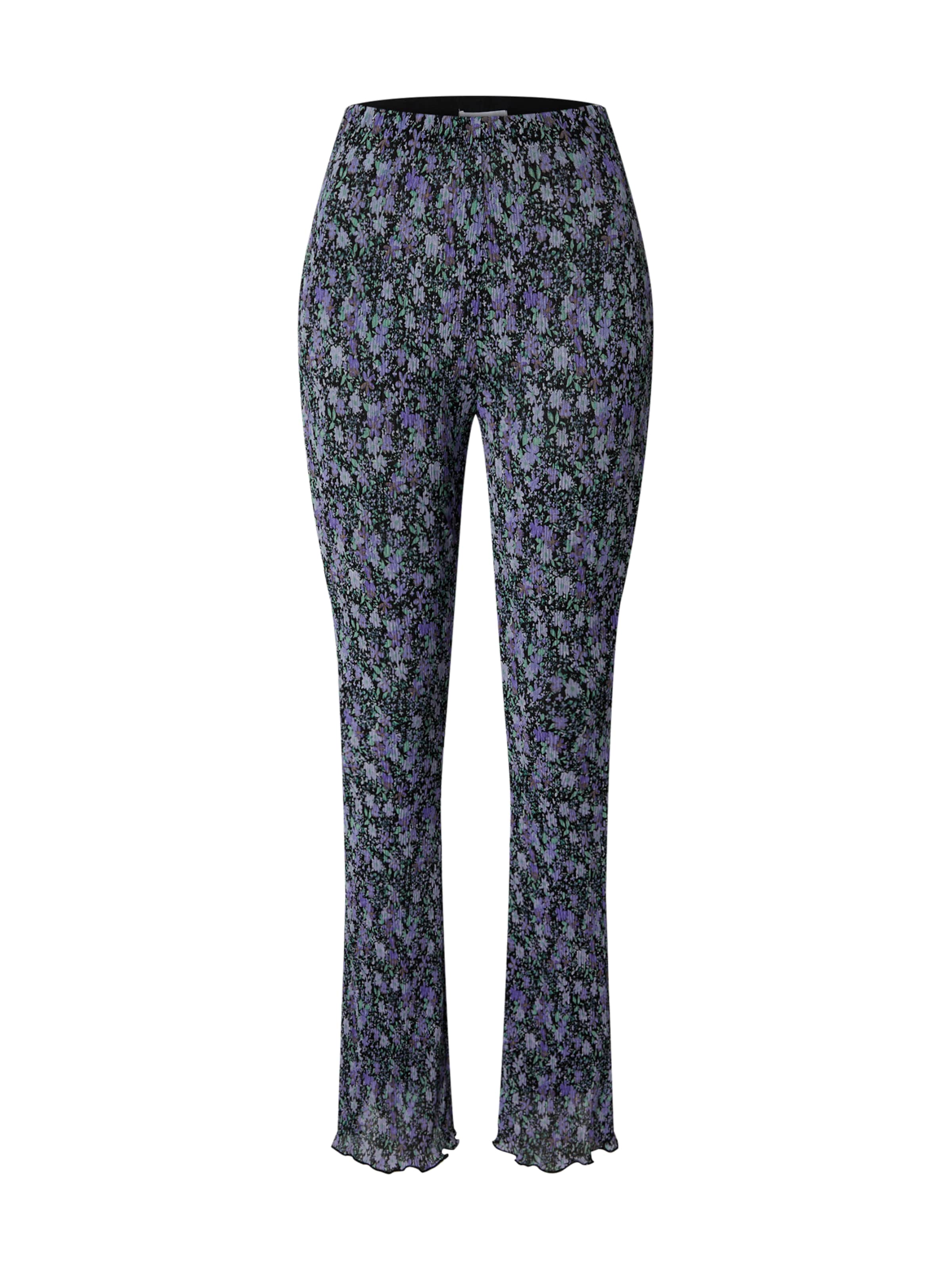 EDITED Slim fit Pants 'YOLANDA' in Purple: front