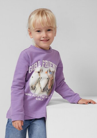 s.Oliver Sweatshirt in Lila