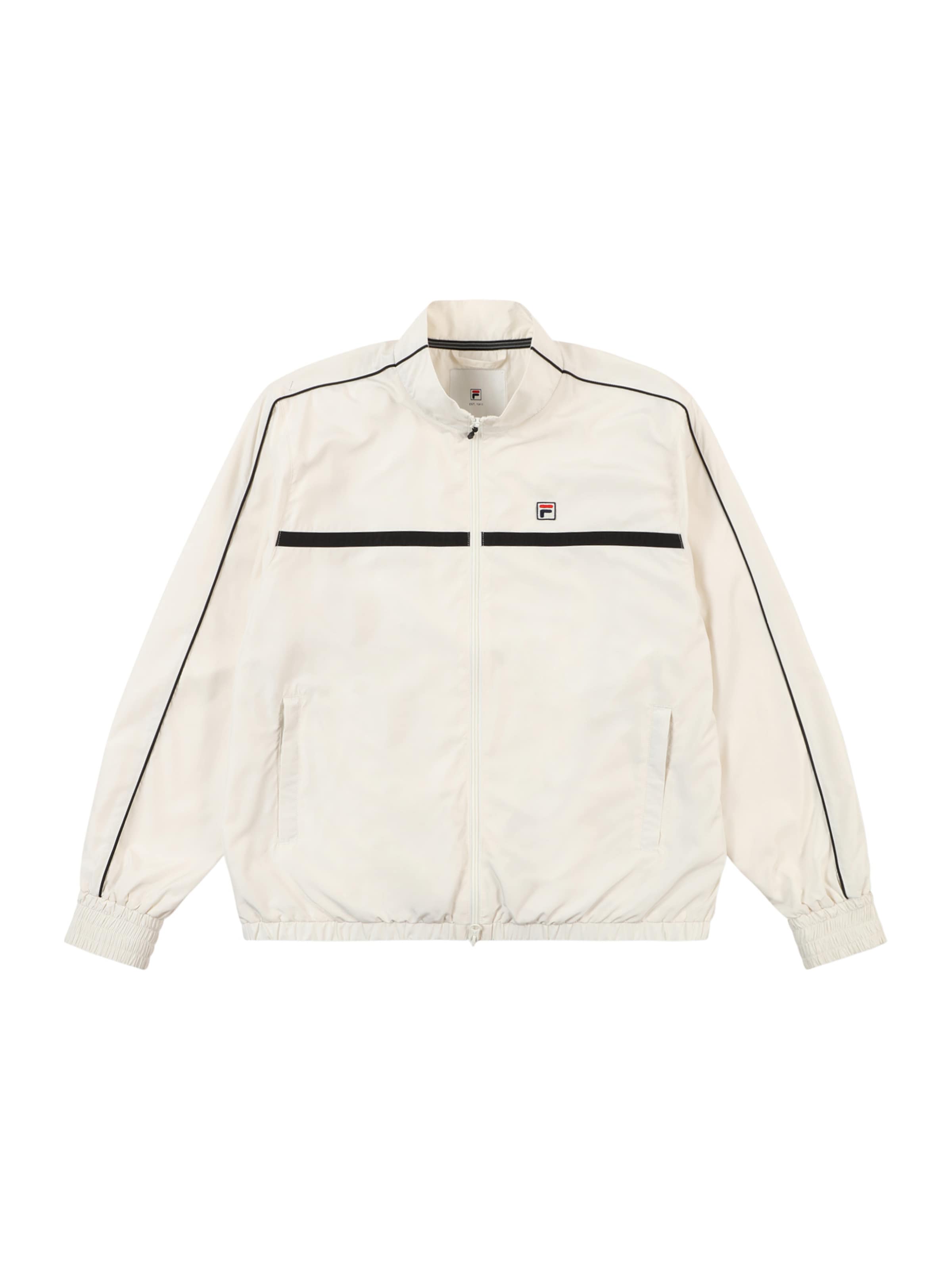 FILA - Sudadera con cremallera 'SAN SIRO' en blanco: frente