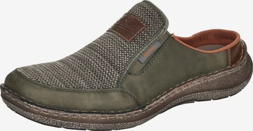 Rieker Clogs in Green: front