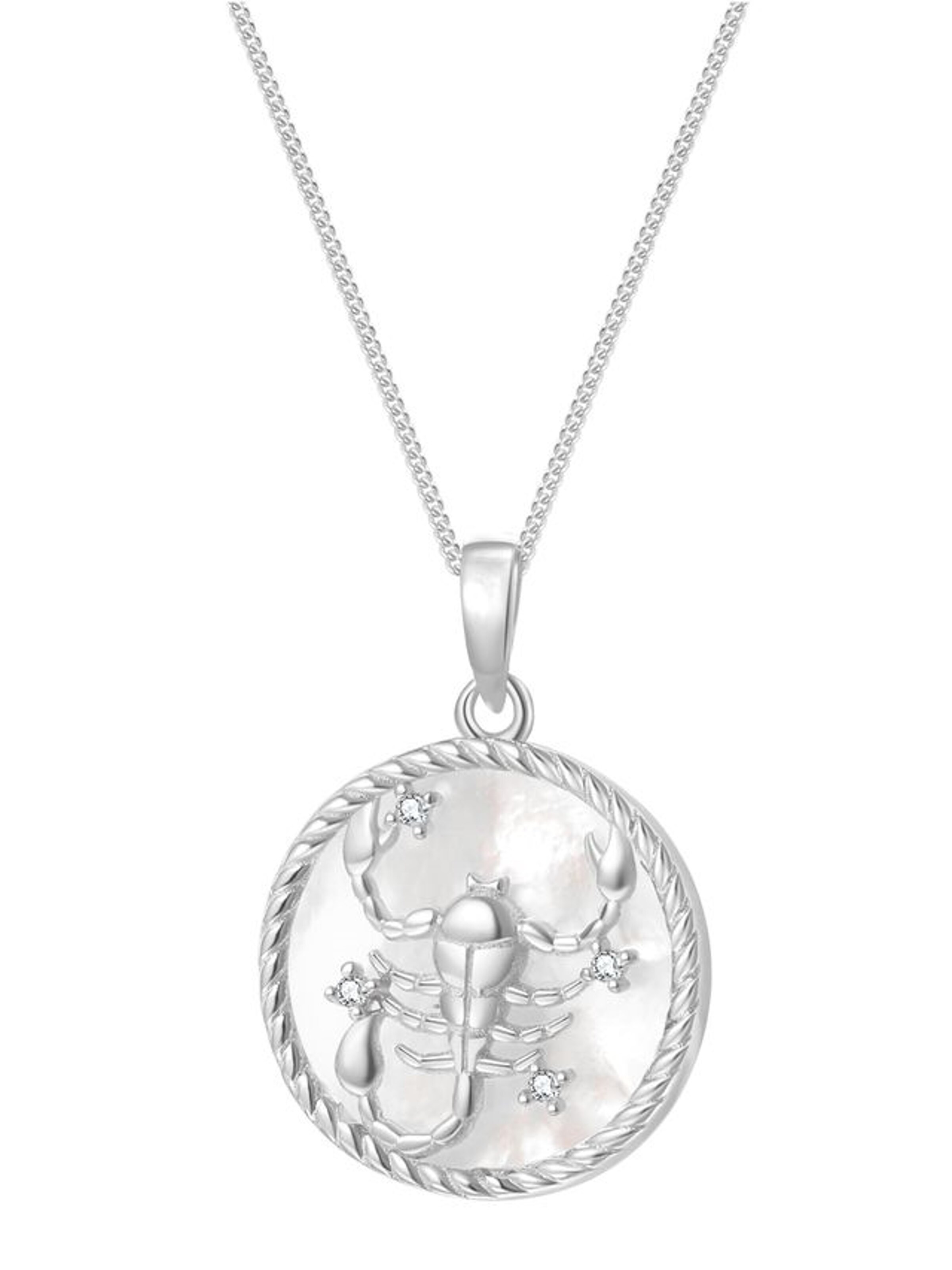 Hey Happiness - Cadena 'Scorpio' en plata: frente