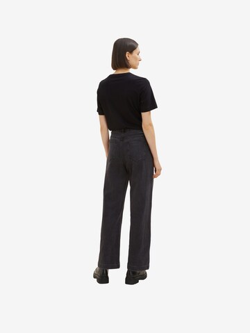 TOM TAILOR Wide leg Jeans in Black