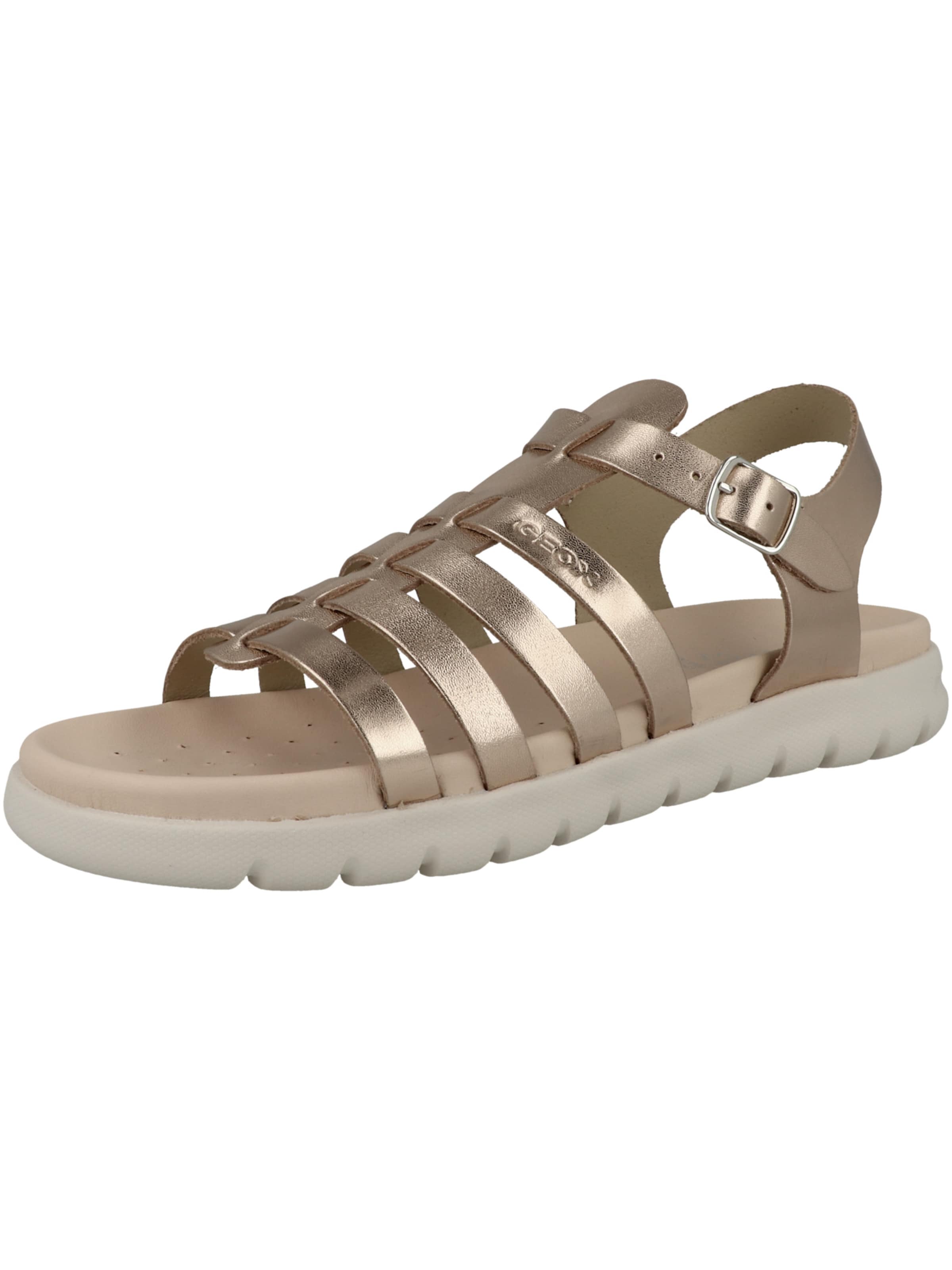 GEOX Sandale 'Soleima' in Gold: Vorderseite