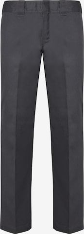 DICKIES Regular Trousers with creases '873' in Grey: front