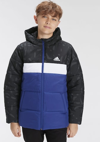 ADIDAS SPORTSWEAR Athletic Jacket in Blue: front