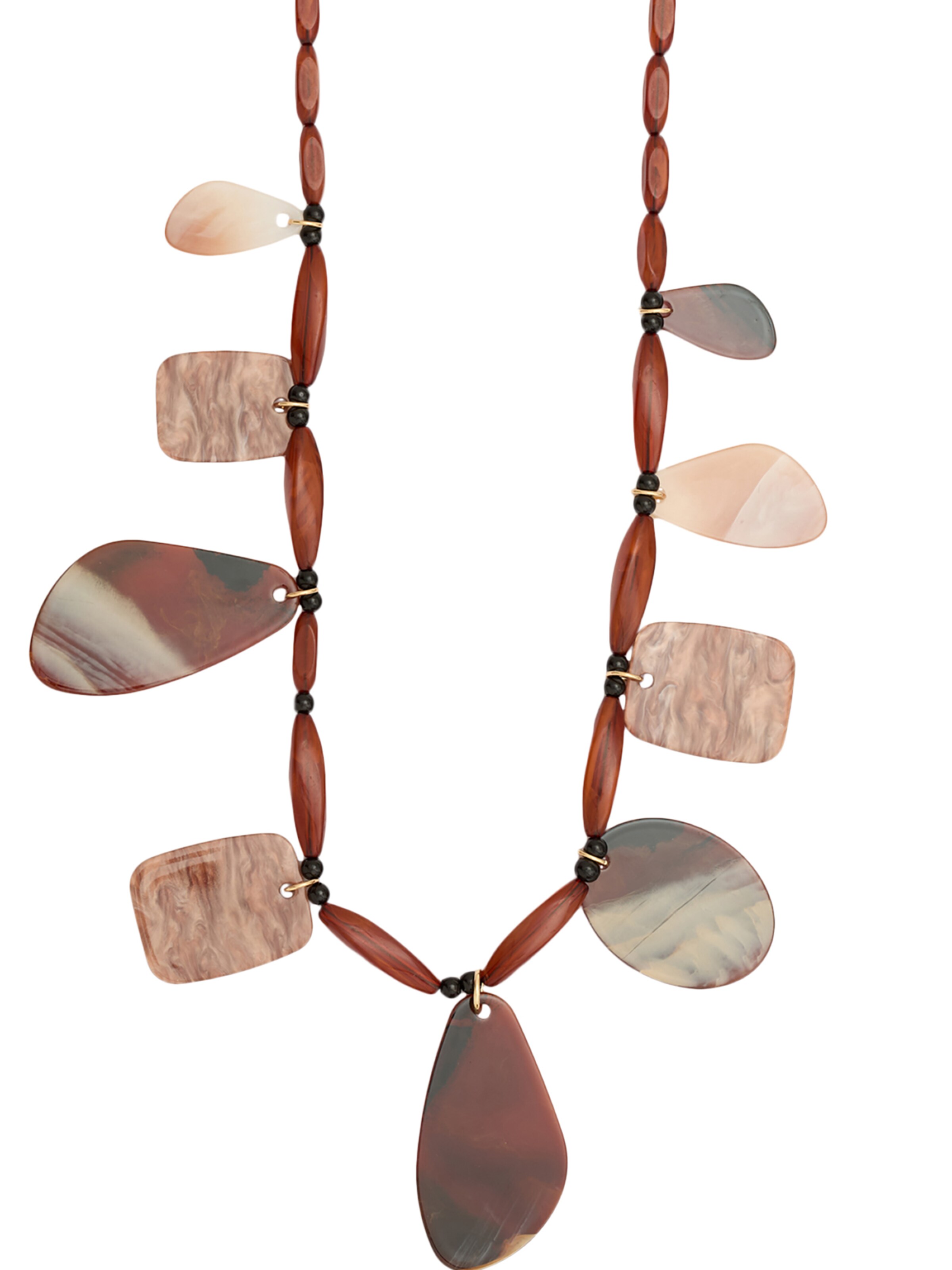 Collana di NALì in marrone