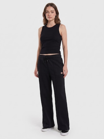 DICKIES Baggy Bukser 'MAPLETON STRAIGHT SWEATPANT W BLACK' i sort