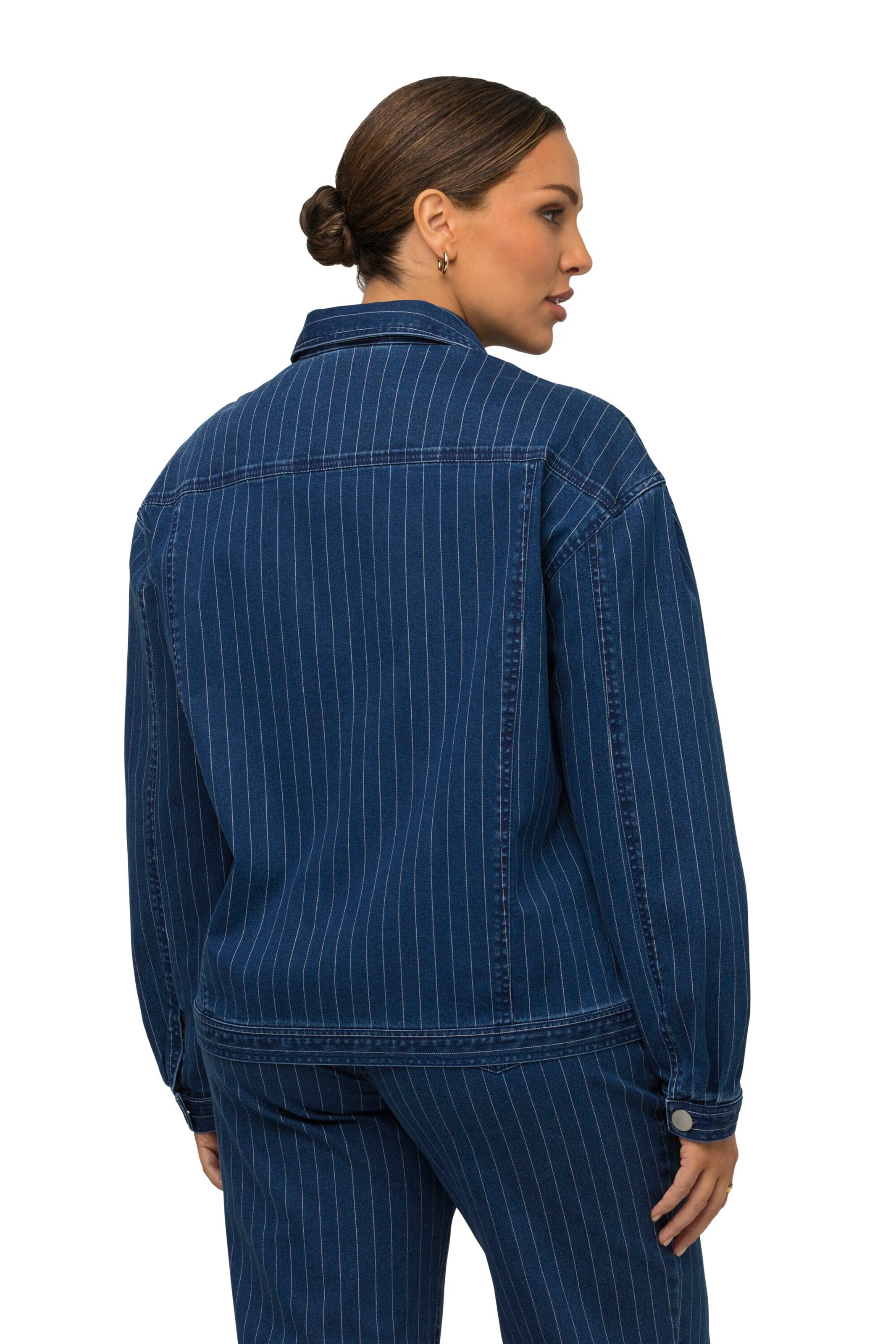 Ulla Popken Between-season jacket in Blue