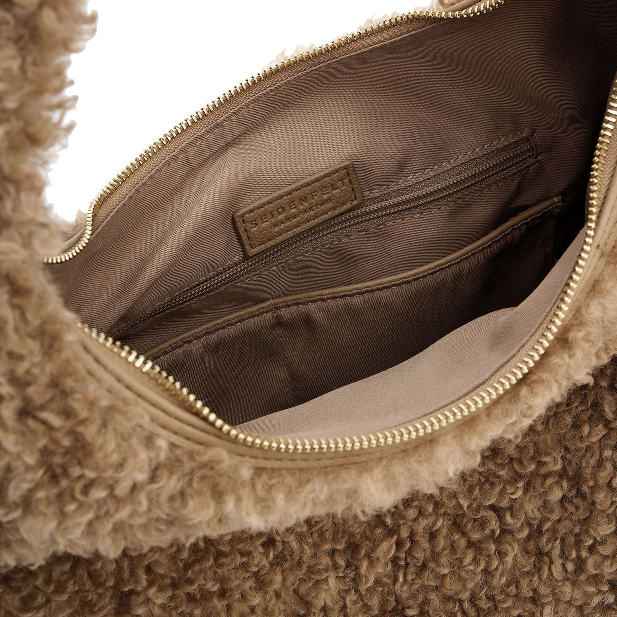 Borsa a spalla 'Letje' di Seidenfelt in marrone