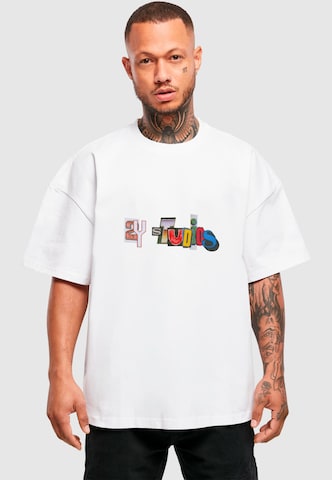 2Y Studios Shirt 'Ransom' in Wit: voorkant